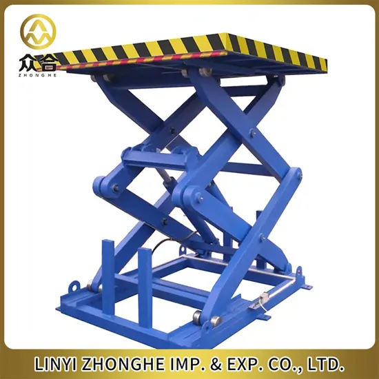 Electric Hydraulic Scissor Lift Table 2200lbs Stationary Scissor Lift Table 48 X 48 Height Max 40