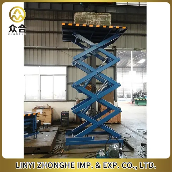 Heavy-Duty Hydraulic Lift Table for Industrial Use