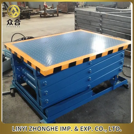 Heavy-Duty Hydraulic Lift Table for Industrial Use