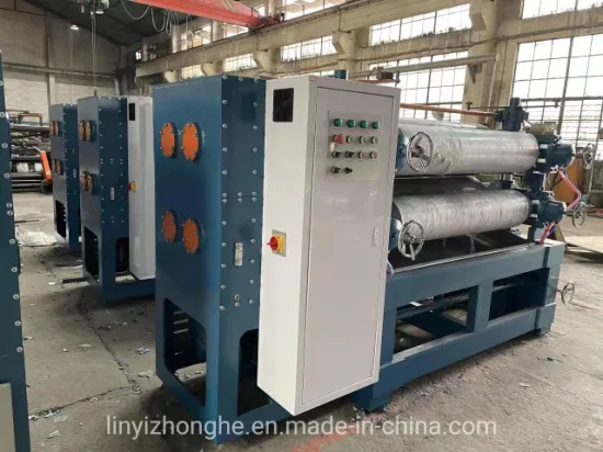 High Efficiency Glue Spreading Machine for Plywood Production