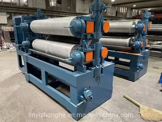 High Efficiency Glue Spreading Machine for Plywood Production