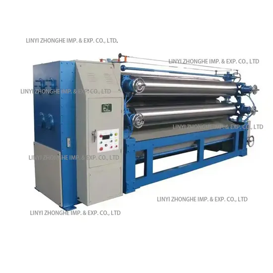 High Efficiency Performance Automatic Wood Veneer Glue Spreader Machine