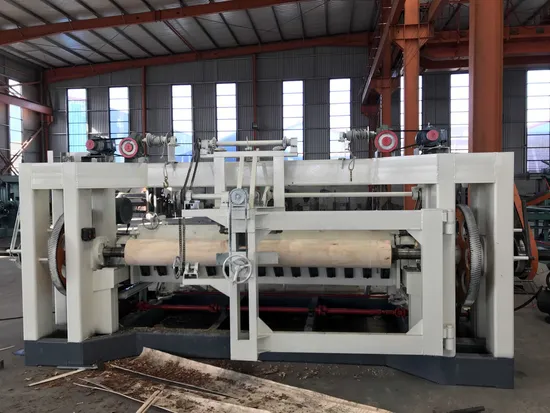 High Productivity Automatic Wood Veneer Peeling Machine