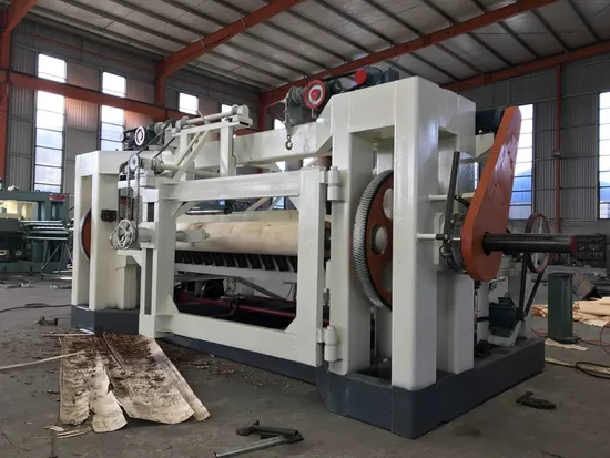 High Productivity Automatic Wood Veneer Peeling Machine