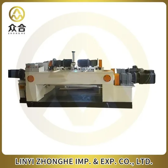 High Speed 4FT Spindle Less Wood Veneer Peeling Machine