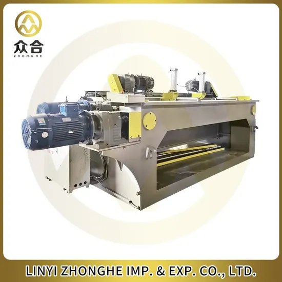 High Speed 4FT Spindle Less Wood Veneer Peeling Machine