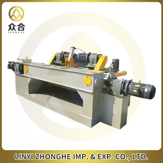 High Speed 4FT Spindle Less Wood Veneer Peeling Machine