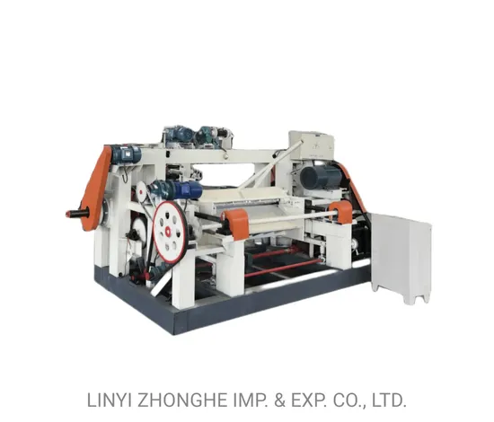 High Speed Spindle Less Veneer Peeling Lathe