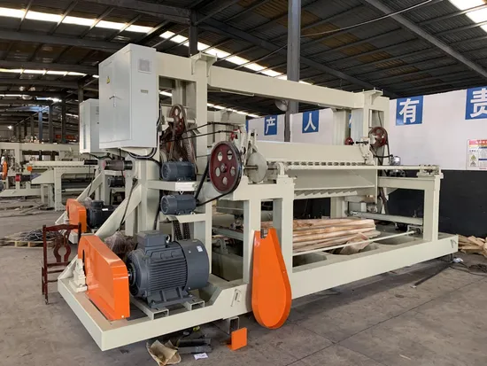 High Speed Veneer Peeling Machine Wood Working Machine