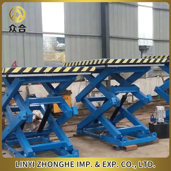 Hydraulic Scissor Lift Table for Plywood Production