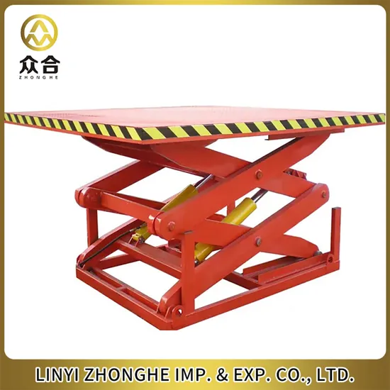 Hydraulic Scissor Lift Table for Plywood Production