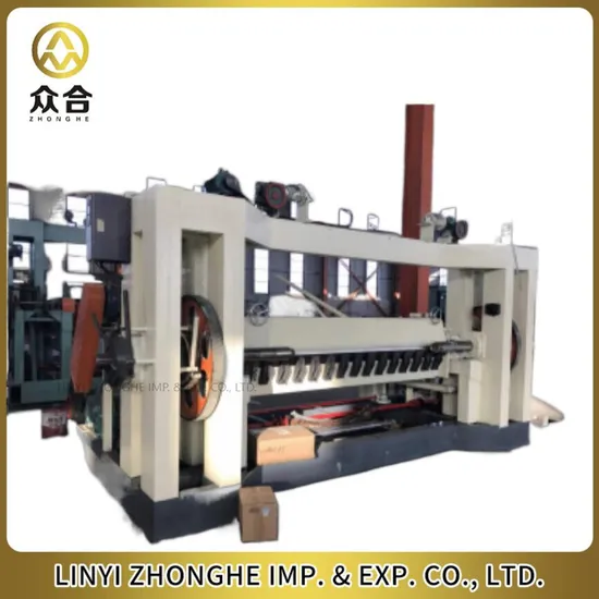 Hydraulic Spindle Wood Log Peeling Machine for Face Core Veneers