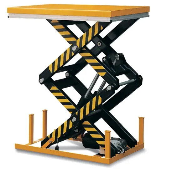 Lifting Height Hydraulic Double Scissor Lift Table