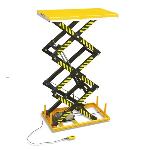 Lifting Height Hydraulic Double Scissor Lift Table