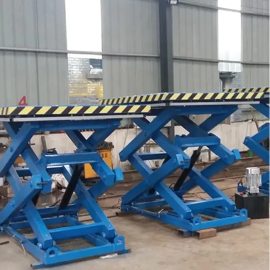 Lifting Height Hydraulic Double Scissor Lift Table