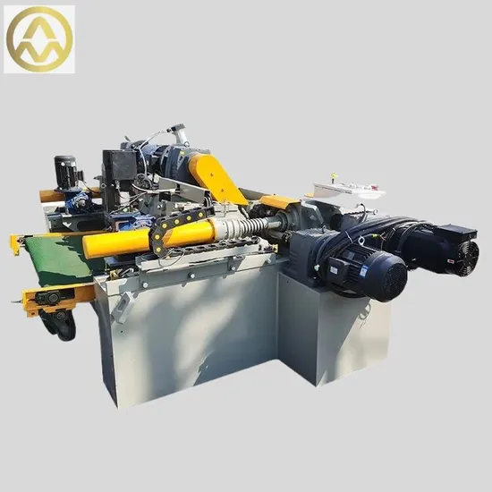 Linyi Speed Adjustable 8FT Spindle Less Face Veneer Peeling Machine