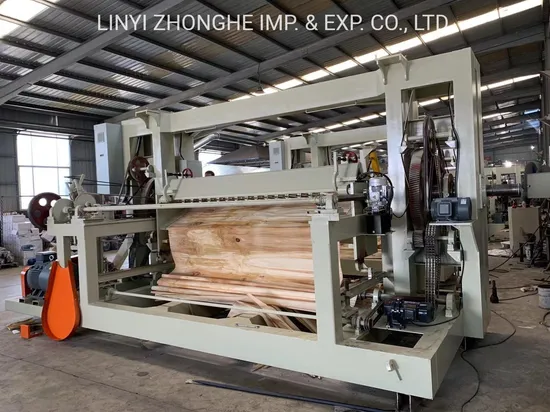 Linyi Veneer Peeling Lathe Wood Veneer Peeling Cutting Machine