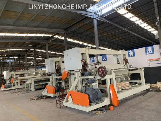 Linyi Veneer Peeling Lathe Wood Veneer Peeling Cutting Machine