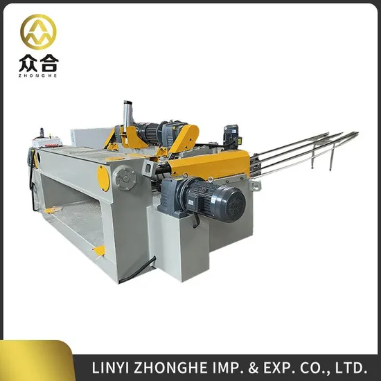 Log Peeling Machine High Speed Spindle Less Peeling and Veneer Clipper Machine Plywood Making Machine for Sale