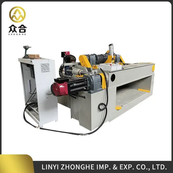 Log Peeling Machine High Speed Spindle Less Peeling and Veneer Clipper Machine Plywood Making Machine for Sale