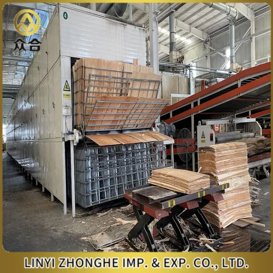 Plywood Wood Veneer Core Roller Dryer for Veneer Drying