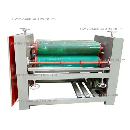 Roller Double Sided Glue Spreader Machine for Plywood/Pneumatic Coater