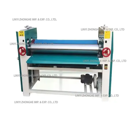 Roller Double Sided Glue Spreader Machine for Plywood/Pneumatic Coater