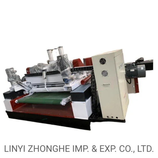 Speed Adjustable in Peeling and Cutting Wood Veneer Peeling Machine