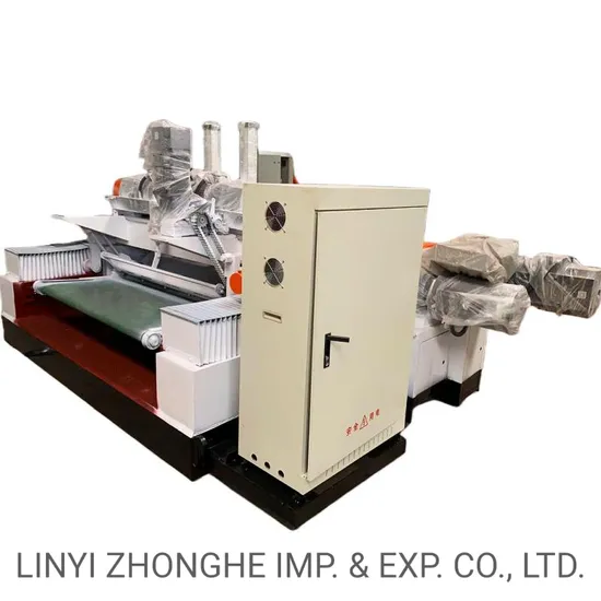 Speed Adjustable in Peeling and Cutting Wood Veneer Peeling Machine