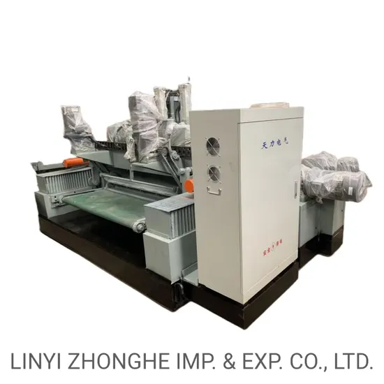 Speed Adjustable in Peeling and Cutting Wood Veneer Peeling Machine