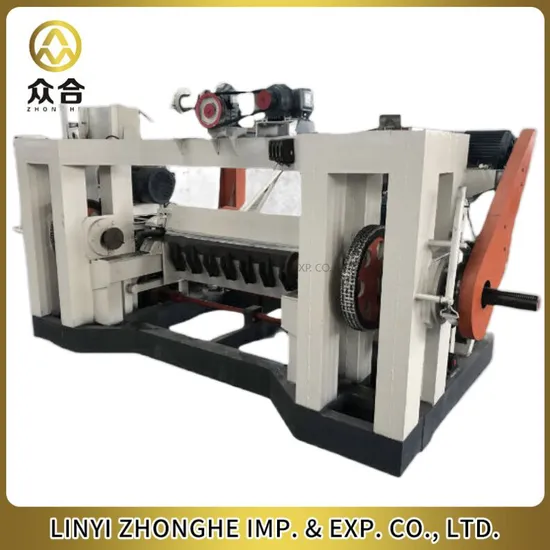 Spindle Face Veneer Wood Log Peeling Machine