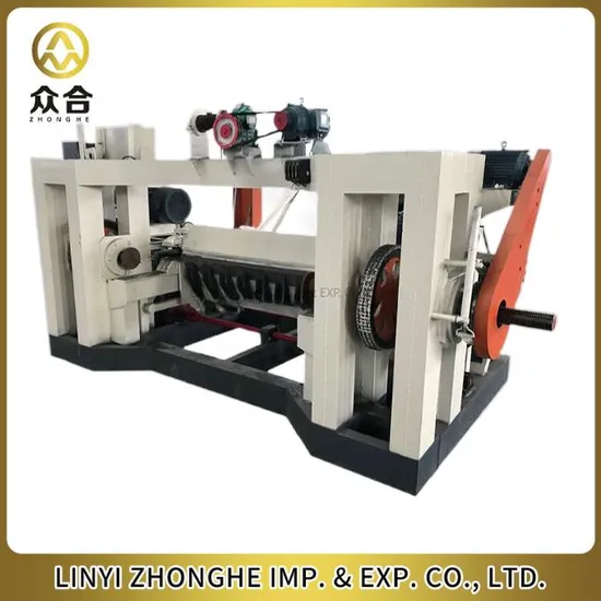 Spindle Face Veneer Wood Log Peeling Machine