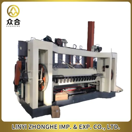 Spindle Face Veneer Wood Log Peeling Machine