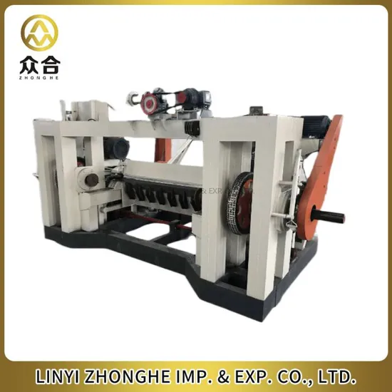 Spindle Face Veneer Wood Log Peeling Machine