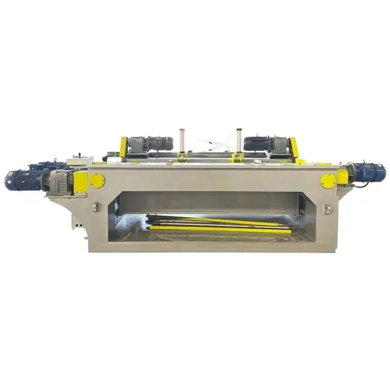 Spindle Less Speed Adjustable 8FT Face Veneer Peeling Machine From Linyi