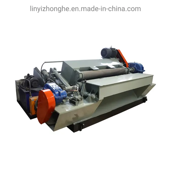 Spindle Less Wood Veneer Peeling Cutting Machine