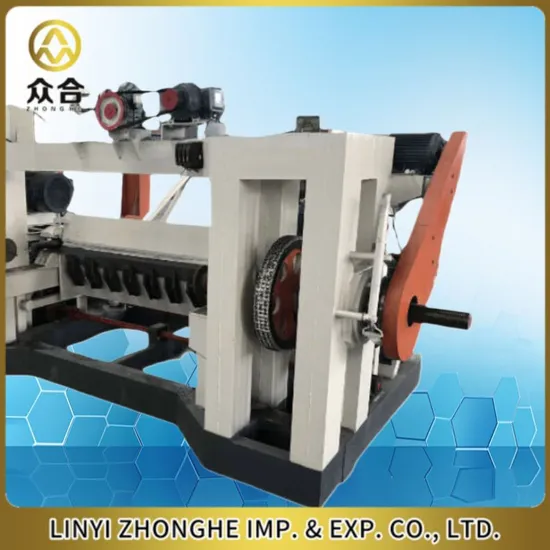 Spindle Wood Veneer Peeling Machine with Clipper