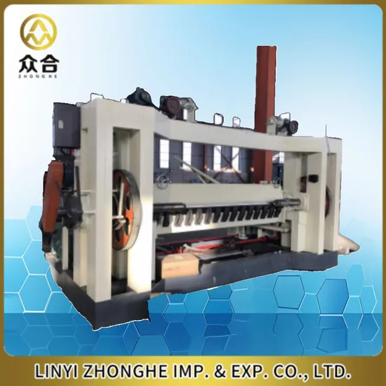 Spindle Wood Veneer Peeling Machine with Clipper