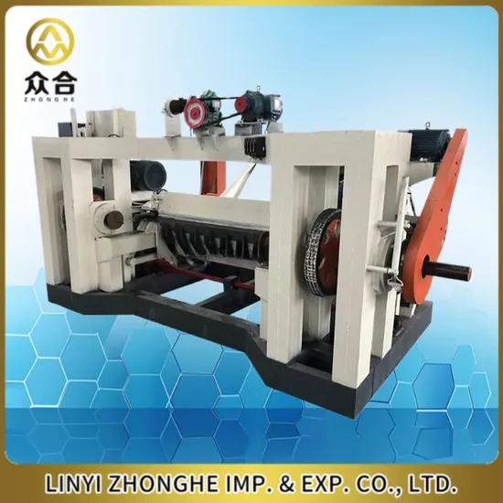 Spindle Wood Veneer Peeling Machine with Clipper