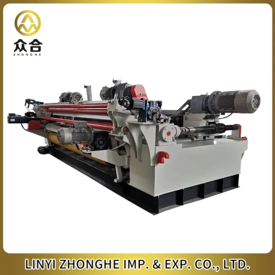 Wood Furniture MDF Automatic Spindle Less Peeling Machine