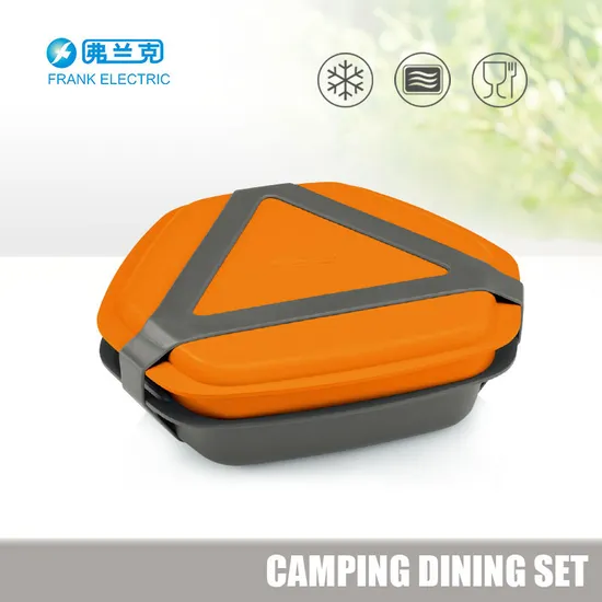 6 in 1 PP Material Camping Use Tableware Sets for Convient