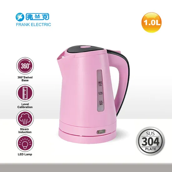 1.0L 2200W Food Grade Small Electric Kettle for Office