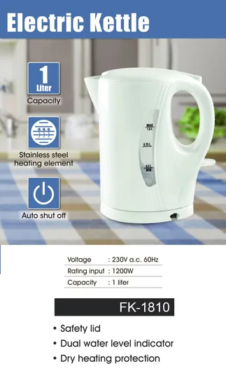 1.0L Cheap Price Electric Kettle with ETL GS