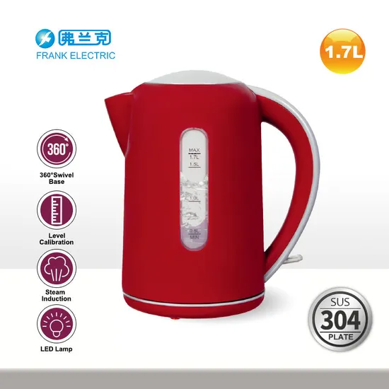 1.7L 2200W BPA Free Plastic Kettle