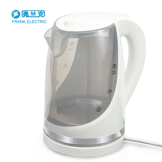 1.7L Double Injection 2200W Home Appliance Electric Kettle