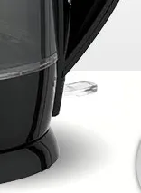 1.7L Double Wall Electric Glass Kettle with LED Lamp Ring