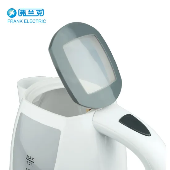 1.7L Food Grade Plastic Kettle with Double Golden Temperature Control