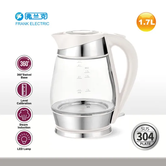 1.7L Glass Electric Kettle GS CB ETL Certificate