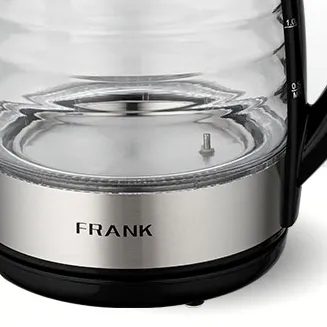 1.7L Glass Body LED Lamp Ring Inside Electric Kettle