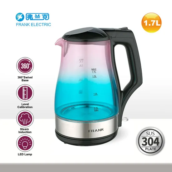 1.7L Glass Electric Kettle Healthy Material Food Grade